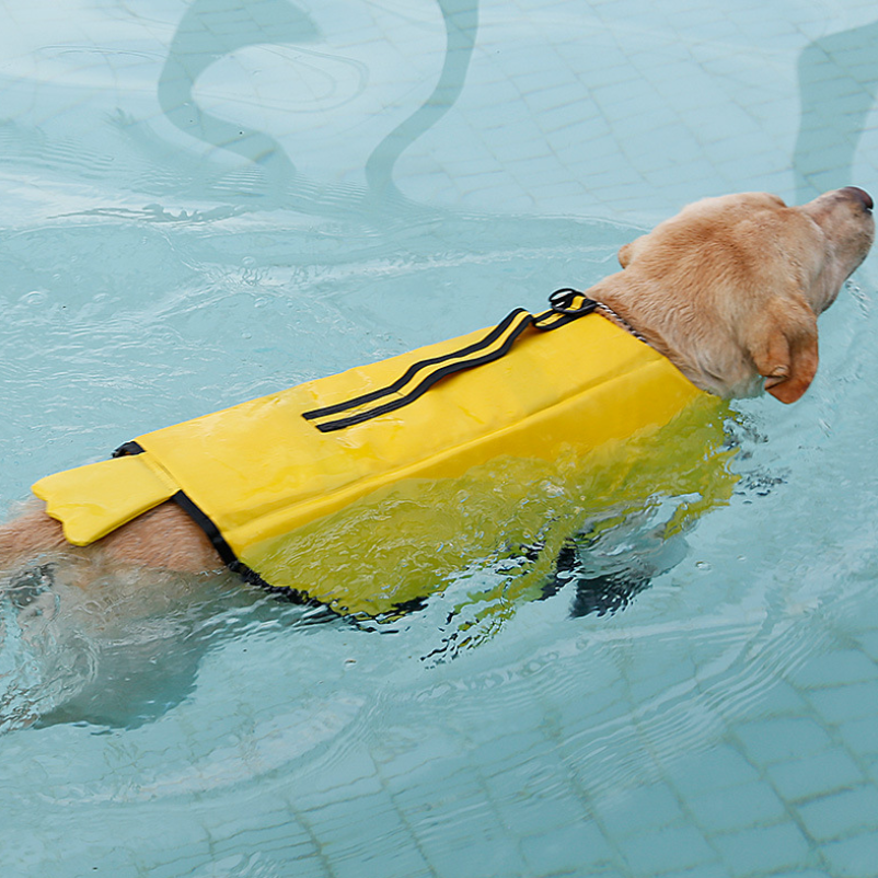 Safety Cute Duck Shark Pet Dog Save Redningsvest Vest (1)